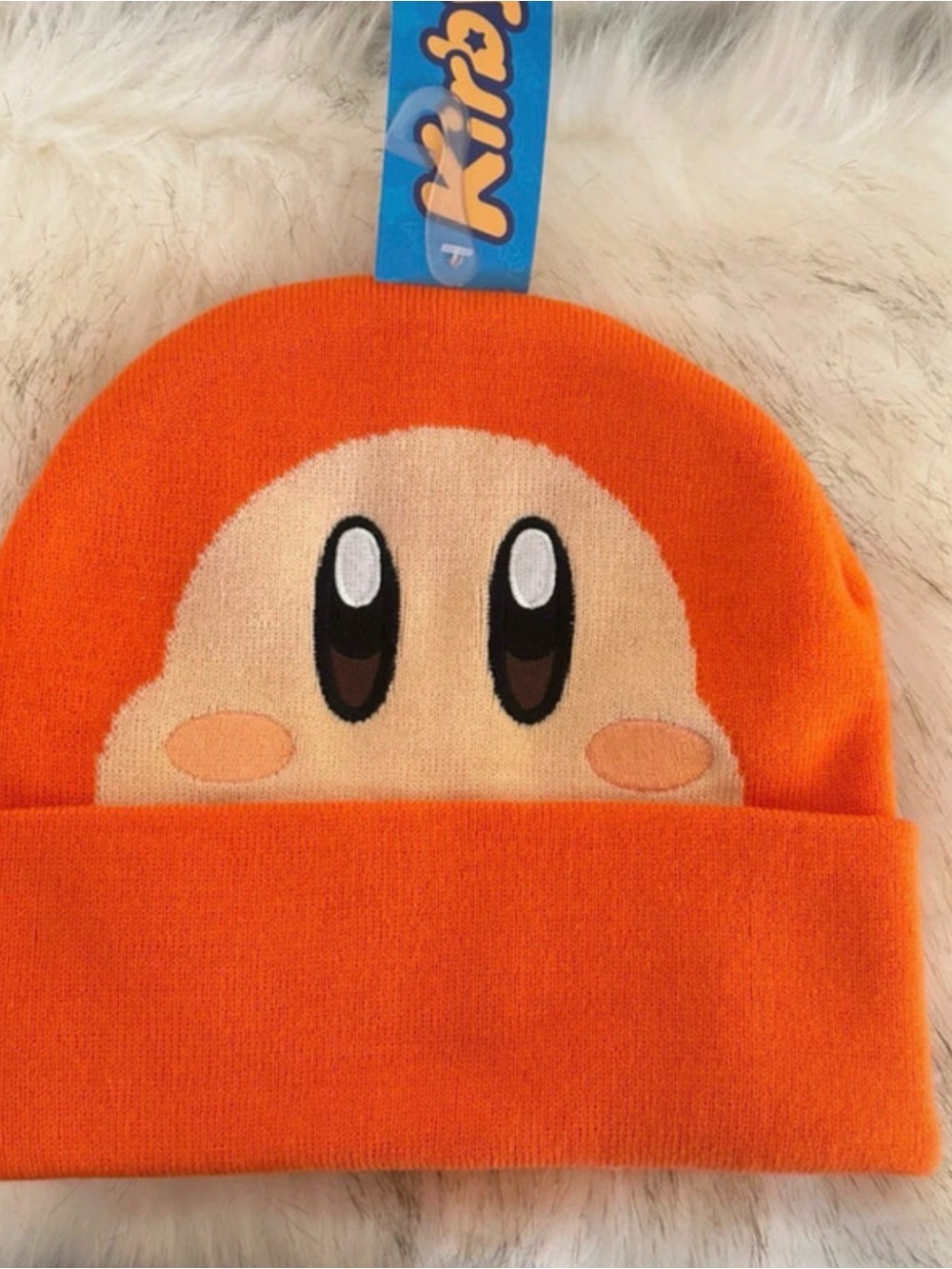 Bioworld Kids Orange Character Knit Beanie